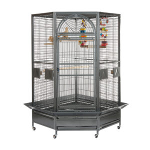 Toronto Corner Parrot Cage - Large - Antique